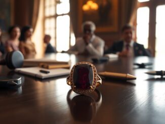 rubino bulgari da 248150 euro un trionfo allasta di gioielli 1764417324