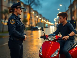 vigilessa aggredita a bollate durante il controllo di un monopattino contromano 1763132439