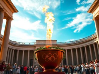 accensione del braciere olimpico mattarella da il via a milano cortina 2026 1764986109