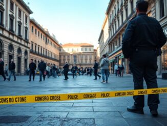 accoltellamento in piazza mercanti arrestato un giovane egiziano i dettagli della vicenda 1764933593