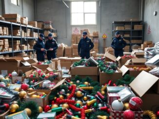 bergamo sequestrate 110000 decorazioni natalizie potenzialmente pericolose per la sicurezza dei consumatori 1766126911