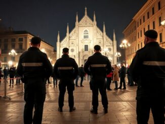 capodanno a milano sicurezza e ingressi controllati in piazza duomo per festeggiamenti sicuri 1765346084