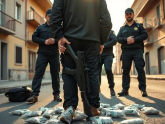 giovane arrestato a cesano boscone con fucile e droga dettagli sconcertanti 1765529105