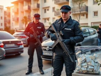 giovane di 26 anni arrestato a cesano boscone trovati arma e droga 1765471677