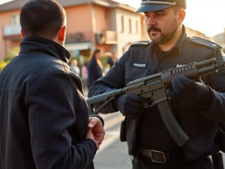 giovane marocchino arrestato a cesano boscone con unarma da guerra dettagli e implicazioni 1765529254