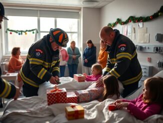 i vigili del fuoco del niguarda regalano emozioni indimenticabili ai bambini con doni speciali 1765518934