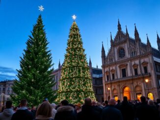 inaugurazione dellalbero di natale a milano un simbolo per i giochi olimpici 2026 1765239837