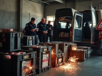 operazione della polizia contro il commercio illegale di fuochi dartificio non autorizzati 1767193052