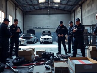 operazione della polizia locale a cesano boscone smantellata officina abusiva e arresti effettuati 1766385143