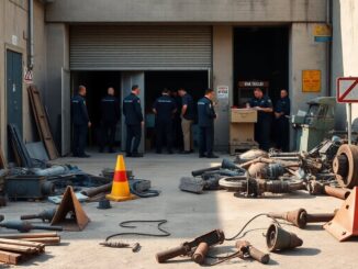 polizia locale di cesano boscone operazione contro officina abusiva smantellata 1766271642