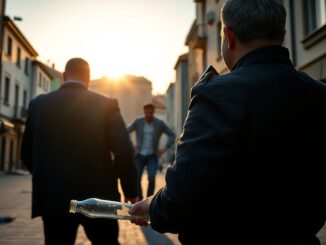 rapina e sparatoria al qt8 di milano vigilante interviene e ferma i criminali 1765586803