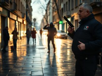 vigilante spara in strada a milano durante una rapina il drammatico intervento 1765558202