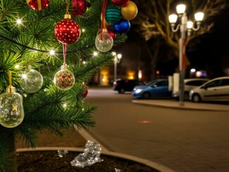 cantalupo sotto assedio vandalismo su decorazioni natalizie e veicoli 1767669676