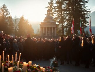 funerali delle vittime dellincendio di crans montana un triste legame tra italia e svizzera 1767842507