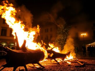 incendio di un albero di natale a trezzano sul naviglio rivelate le responsabilita 1768046922