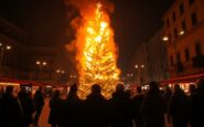 incendio doloso al albero di natale a trezzano sul naviglio cosa e successo 1768019924