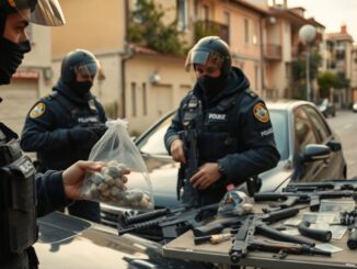 milano arrestati due spacciatori in operazione antidroga con sequestro di armi 1769155624
