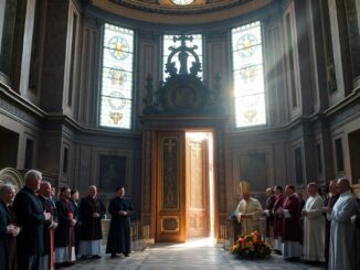 papa leone xiv chiude la porta santa al termine del giubileo 1767761490