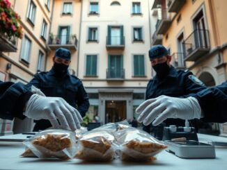 scoperta una base di spaccio a milano arrestati due trafficanti e sequestrati oltre 80mila euro 1769479779