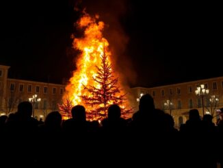 trezzano sul naviglio arrestati i colpevoli dellincendio dellalbero di natale 1768100919