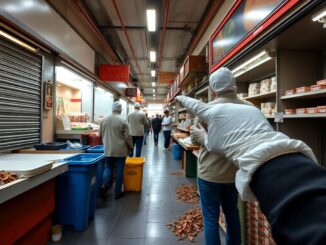 controlli al mercato centrale di milano 17 esercizi sospesi per infestazione di blatte 1771632825