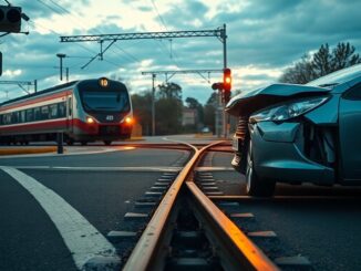 incidente ferroviario ad abbiategrasso convoglio urta unauto al passaggio a livello 1771917821