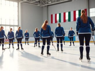 italia femminile di hockey su ghiaccio al via il sogno olimpico a milano cortina 1770483559