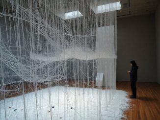 mostra sul senso della neve al mudec con lopera di chiharu shiota 1771222685