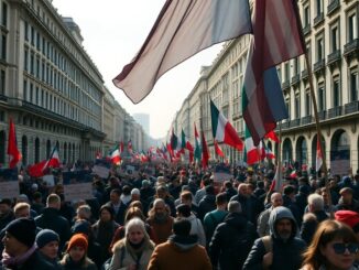 proteste a milano contro le olimpiadi milano cortina migliaia in corteo per rivendicare i diritti 1770515759