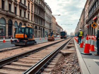 rifacimento binari a milano via bramante e via torino tra cantieri e deviazioni 1771829336