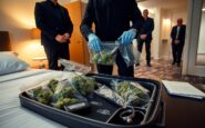 sequestro di 130 kg di marijuana in hotel a milano due arresti 1772025232