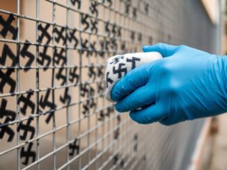 svastiche sulla recinzione della scuola morante reazioni e rimozione immediata 1770925557