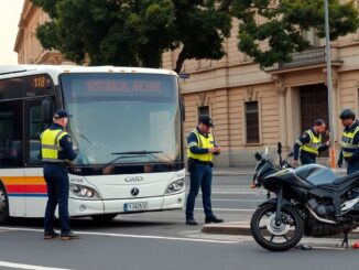 autobus travolge una moto in centro a milano quattro feriti dinamica ancora da chiarire 1772544715
