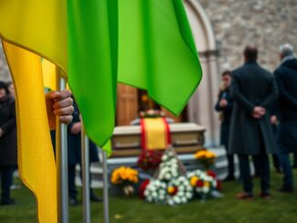 funerali di umberto bossi a pontida cori per la padania e tensioni nella lega 1774310181