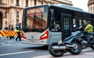 incidente in centro a milano autobus della linea 84 coinvolto in uno scontro con una moto 1772488909