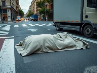 incidente mortale in piazza ovidio anziano travolto da un autocarro 1773793826