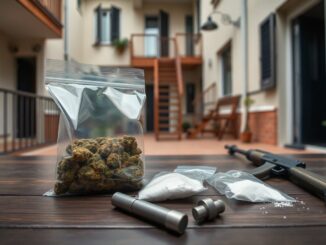 maxi sequestro a bruzzano hashish cocaina e armi trovati in due appartamenti 1773469842