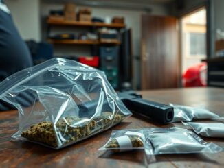 milano box usato per lo spaccio sequestrati hashish cocaina e una penna pistola 1773379837