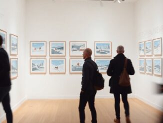 mostra di illustrazioni sugli sport invernali a milano 1773511217
