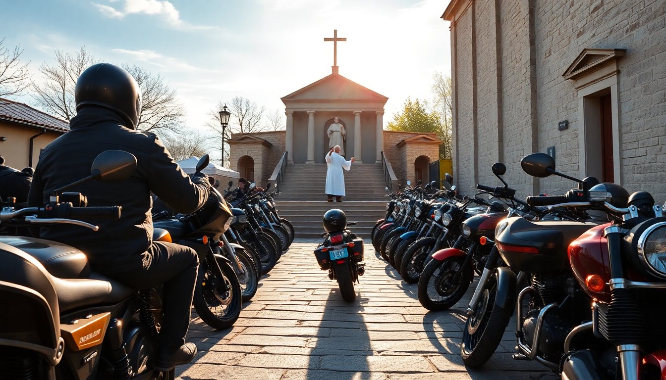 Motobenedizione a Groppello: raduno motociclistico con benedizione e solidarietà