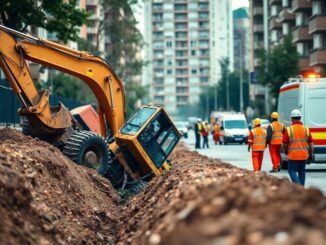 ruspa cade in un fosso a nerviano operaio trasportato in codice giallo 1773815471