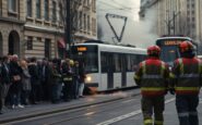 tram 27 a milano prende fuoco in via marco bruto evacuati circa venti passeggeri 1773230424