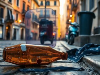 Anarchici in marcia a Roma per Alfredo Cospito, agente ferito da una bottiglia