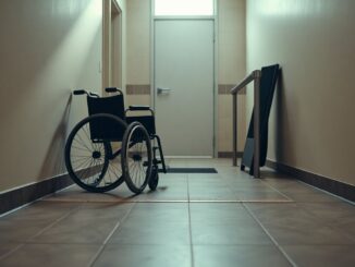 Bagno su un gradino nella sede de I Ragazzi di Robin a Segrate: l'appello per l'accessibilità
