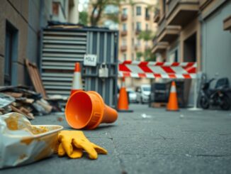 Blitz della polizia locale a Rozzano: sequestrata una struttura abusiva in via Pavese