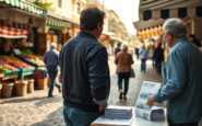 Campagna informativa al mercato di Turbigo contro le truffe agli anziani