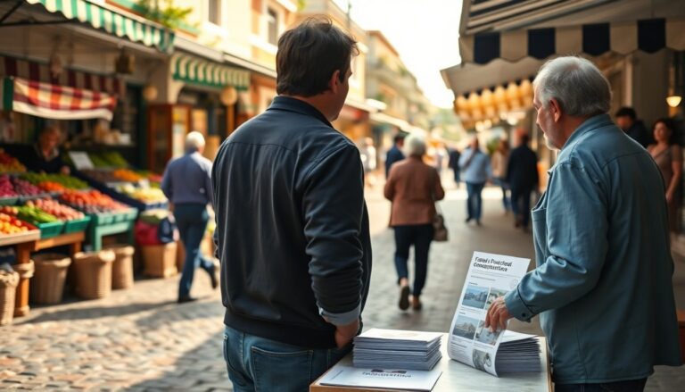 Campagna informativa al mercato di Turbigo contro le truffe agli anziani