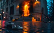 Fiamme in un appartamento di corso Monforte: evacuazione e intervento dei vigili del fuoco