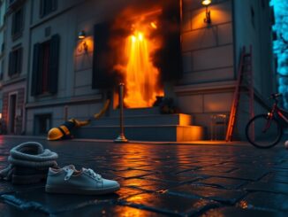 Fiamme in un appartamento di corso Monforte: evacuazione e intervento dei vigili del fuoco