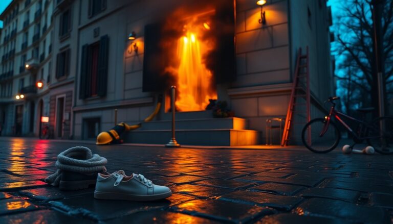 Fiamme in un appartamento di corso Monforte: evacuazione e intervento dei vigili del fuoco